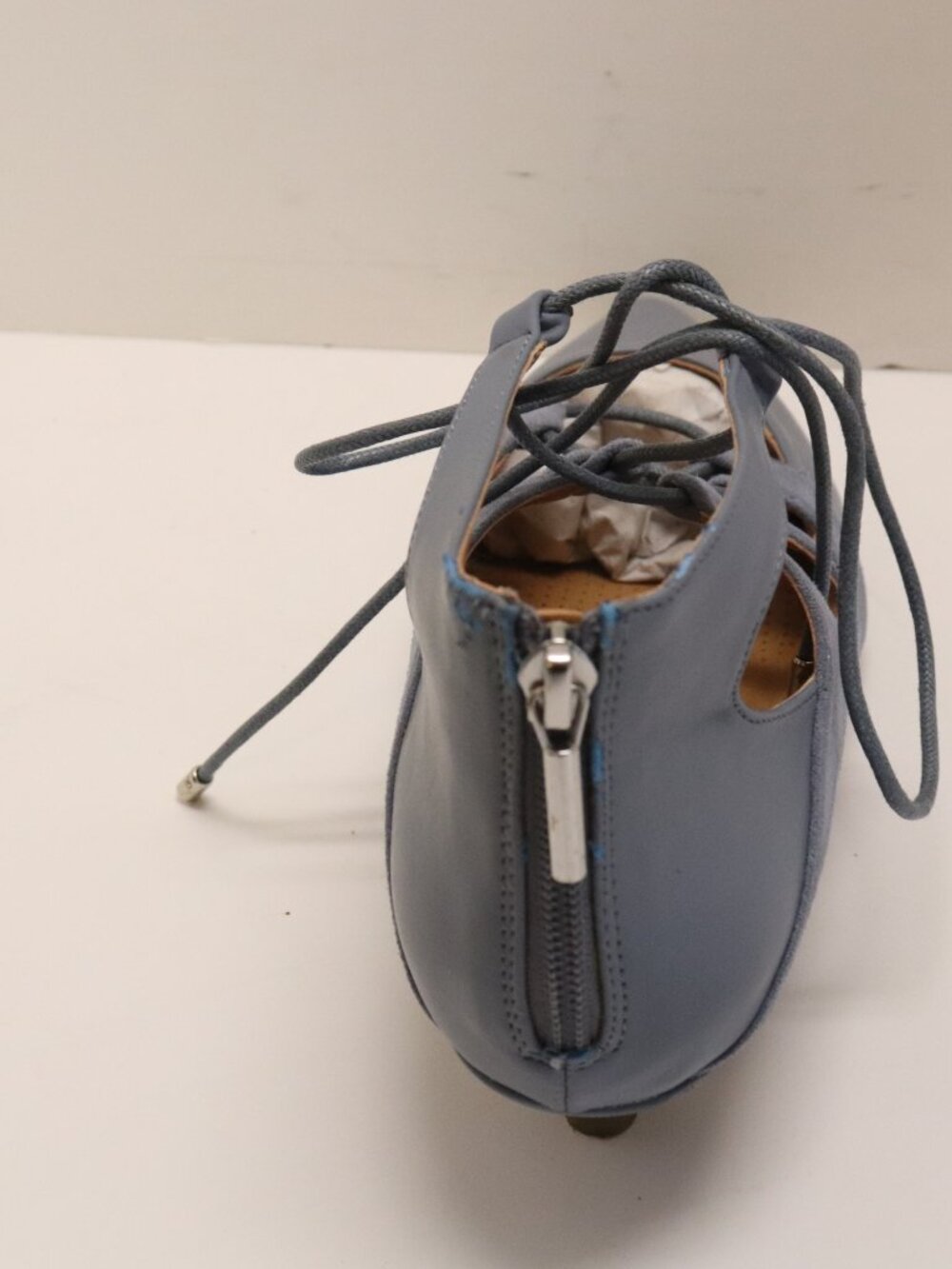 Comfortview Women's Short Hills Dress Shoes with Zippers Size 9M Blue - Picture 10 of 13
